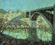 Ernest Lawson Spring Night at Harlem River China oil painting reproduction